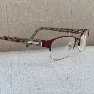 Banana Republic women eyeglasses red tone glasses 54[[16 135 JORDYN Half Rim